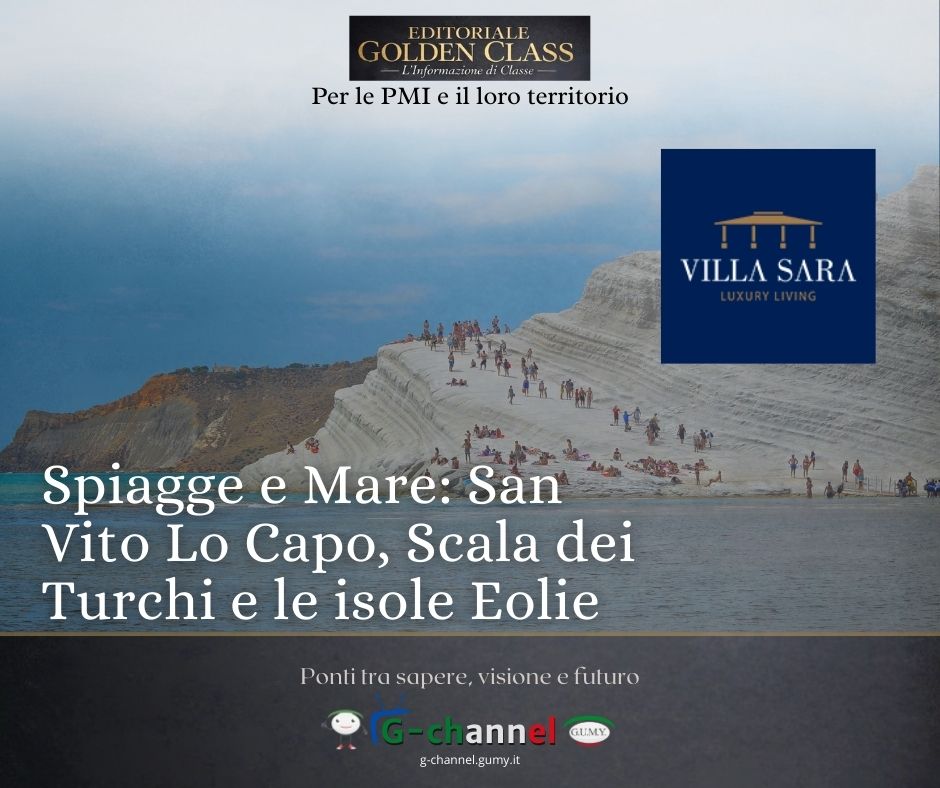  Spiagge e Mare: San Vito Lo Capo, Scala dei Turchi e le isole Eolie